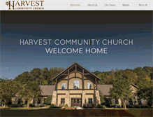 Tablet Screenshot of harvestconcord.org